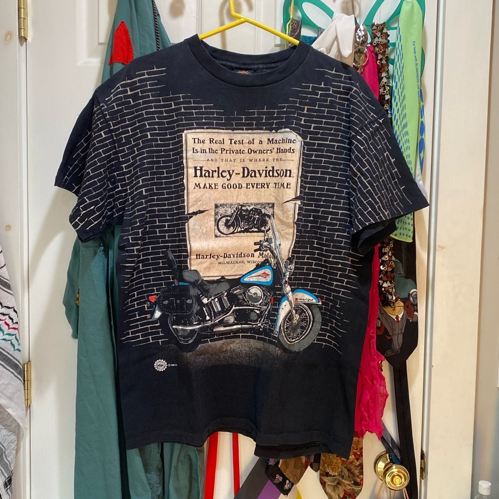 vintage harley davidson tee